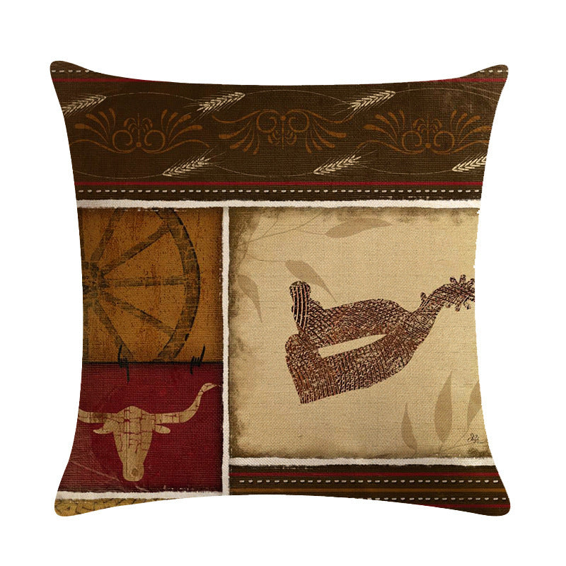 Cowboy Decorative Throw Pillows Cushion Covers