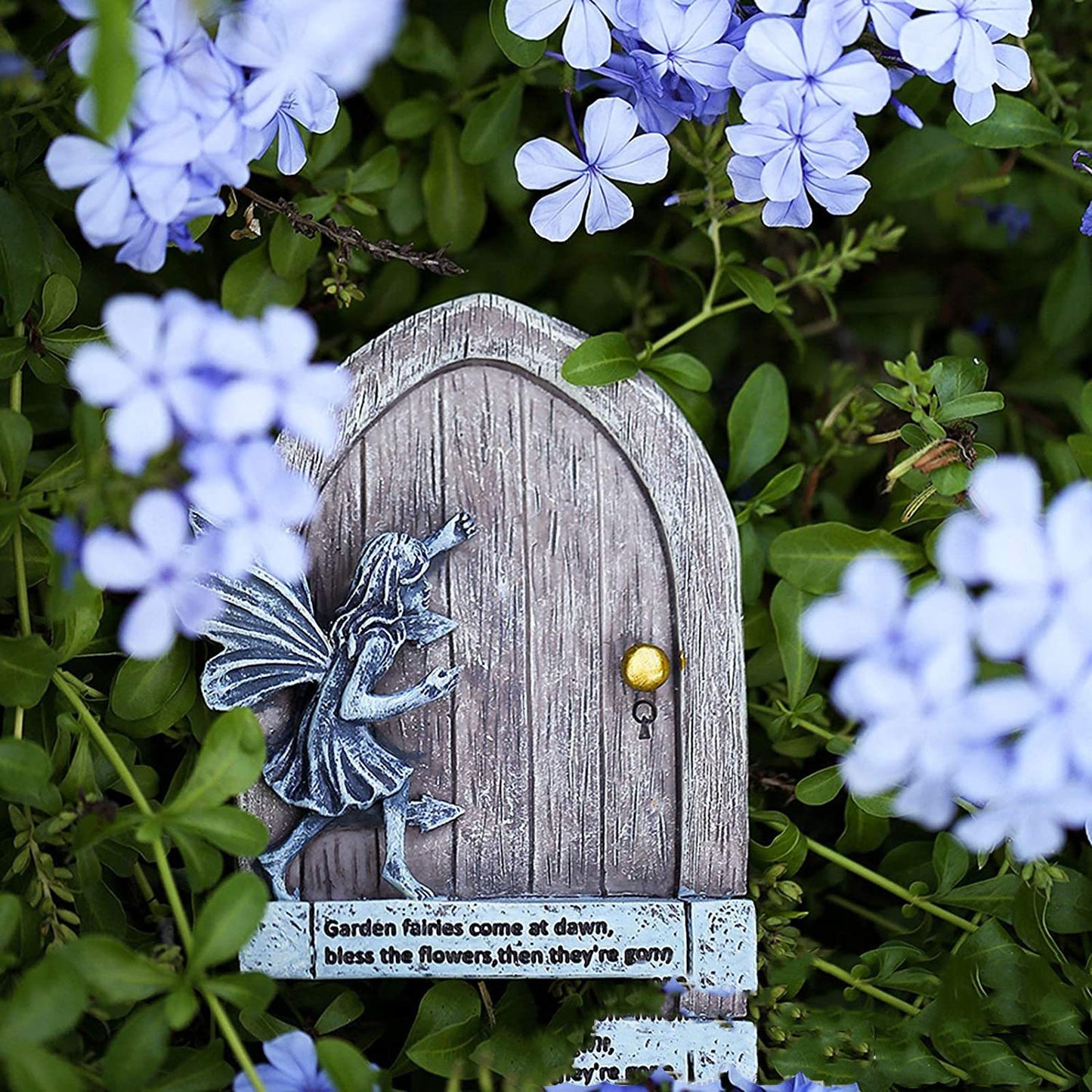 Fairy Tale Mini Resin Tree Decoration Garden Wall Hanging Small Ornament