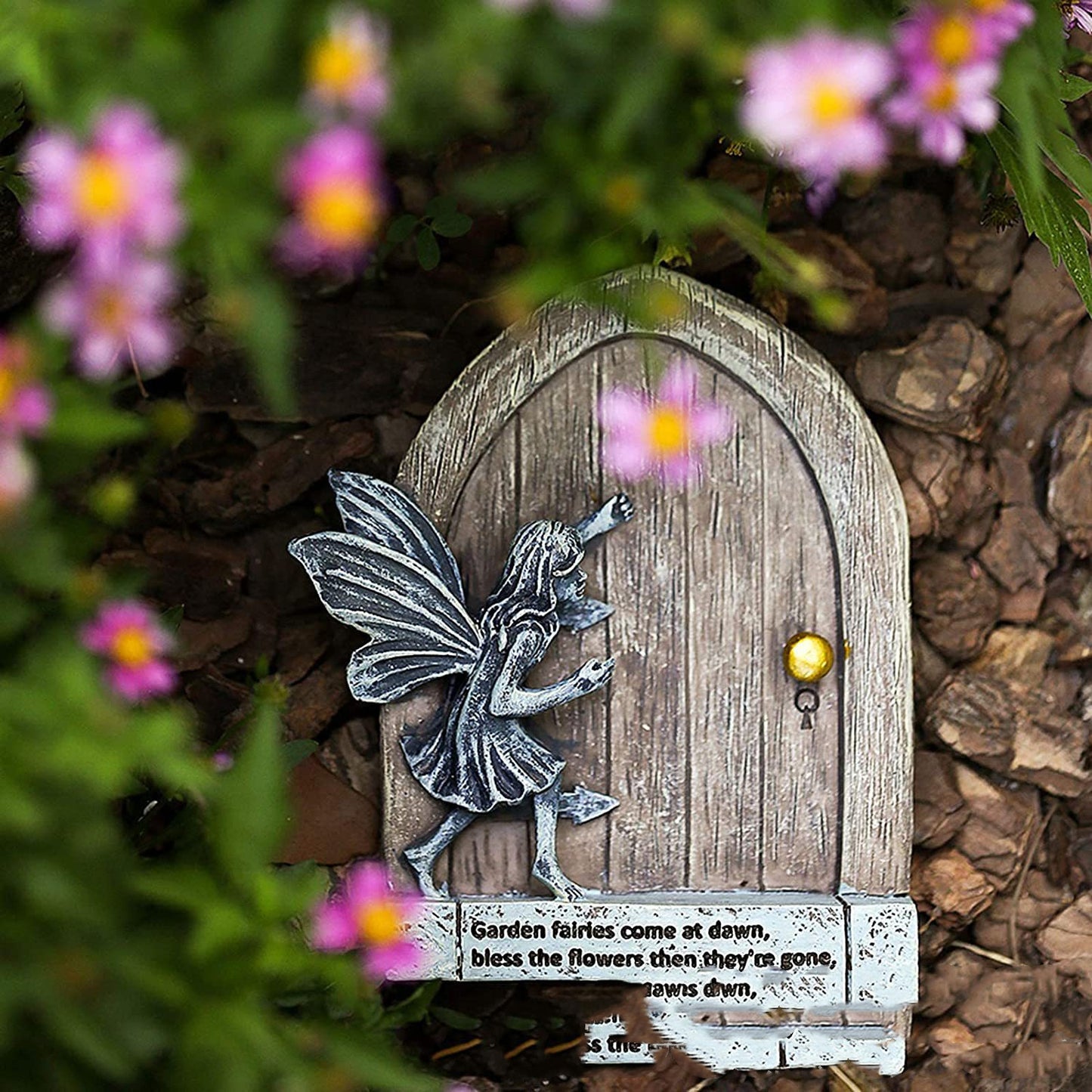 Fairy Tale Mini Resin Tree Decoration Garden Wall Hanging Small Ornament