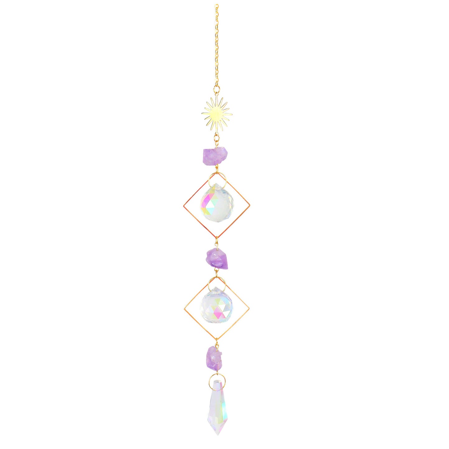 Minted Garden WindChinme Crystal Wind Chime Garden